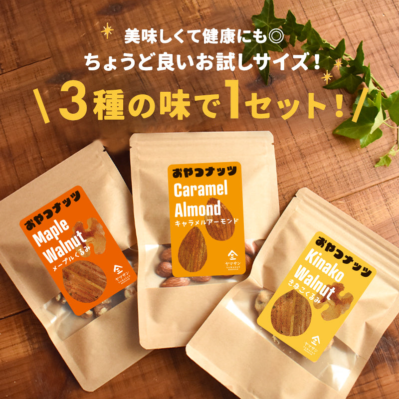 おやつナッツ 3種セット(40g×3袋)
