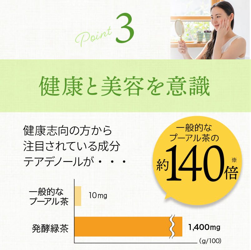 【まとめ買いで10％OFF】国産 オーガニック 発酵緑茶【2g×30包 3袋セット】