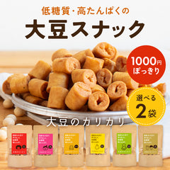 ＼さらに美味しくリニューアル／大豆のカリカリ【選べる2個セット】