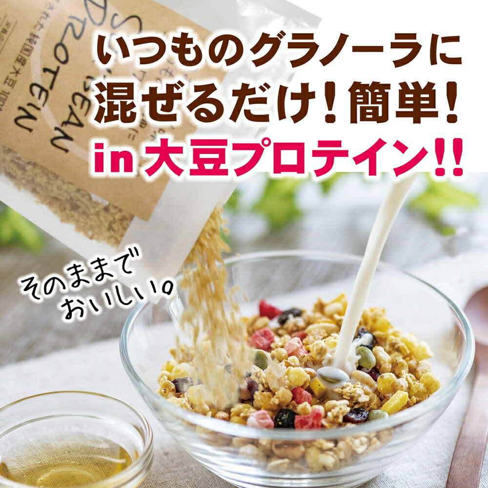 【お得な2袋セット】SOY BEAN PROTEIN 大豆のシリアル（200g×2袋）